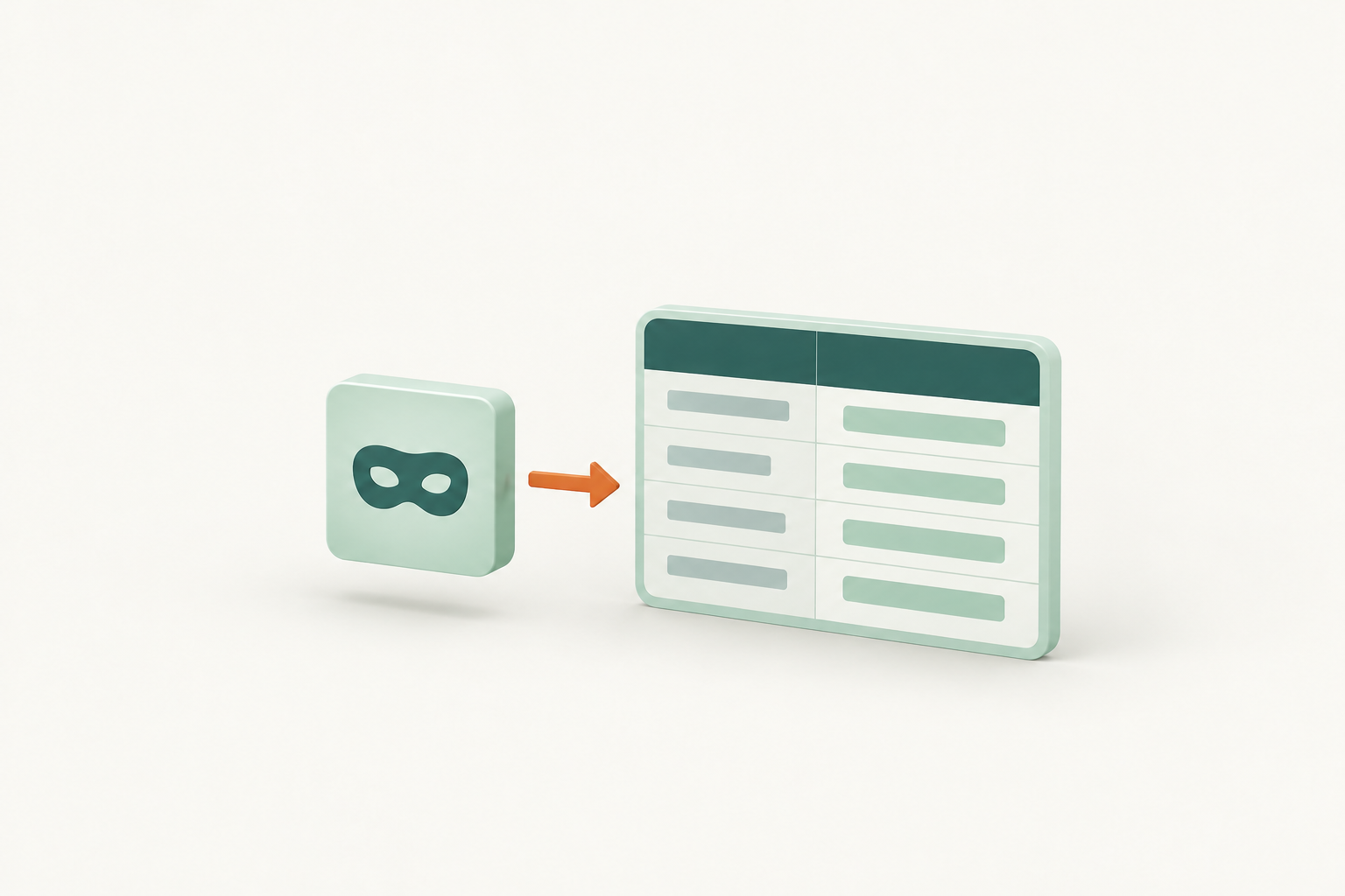 Концептуальная иллюстрация к обзору: PostgreSQL Anonymizer: правила маскирования в схеме и разные режимы их применения
