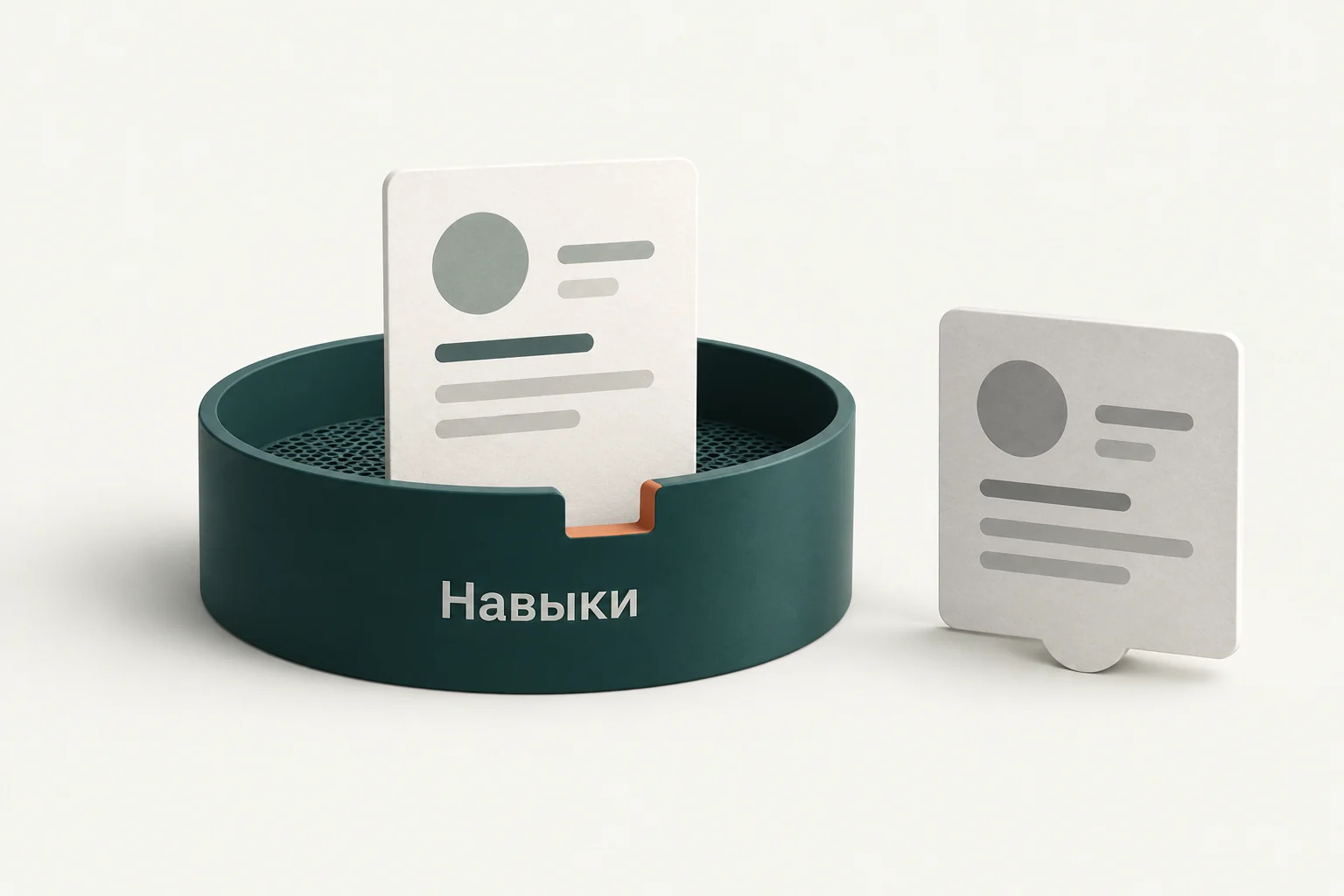 Концептуальная иллюстрация к обзору: recruit_tech: предварительный AI-отбор откликов перед разговором